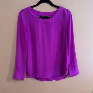 Banana Republic Women's Hot Pink Blouse Sz Small